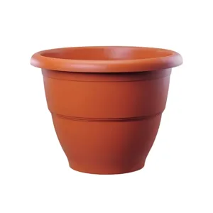 Plastic Brown Colour Pot 12 inches
