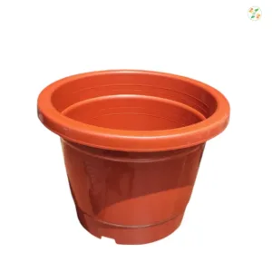 Plastic Pot Brown (12-Inch)