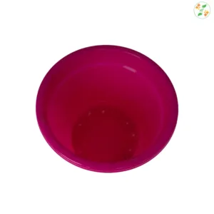 8.5 inch Pink Plastic Pot