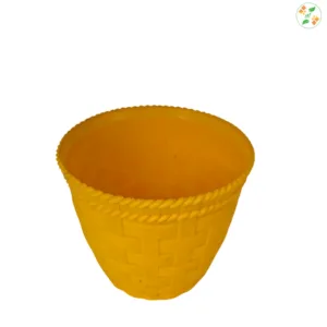 Bamboo Yellow Pot