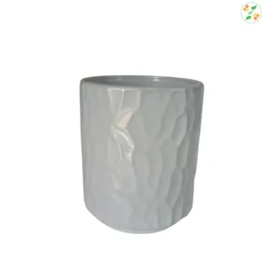 Honeycomb Grey Pot