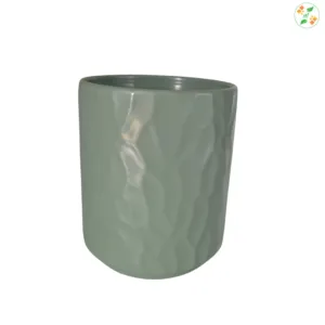 Honeycomb Sage Green Pot