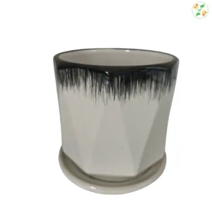 Textured Ceramic Planter