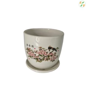 Ceramic flower pot