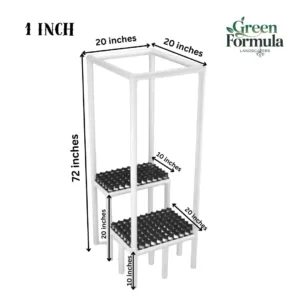 2 Step climber stand 1 inch 20x10x20x20
