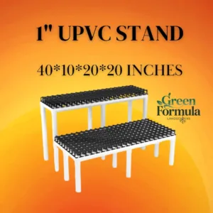 UPVC 2 step stand 1 inch 40x10x20x20