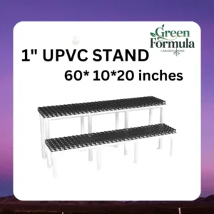 UPVC 2 step stand 1 inch 60x10x20