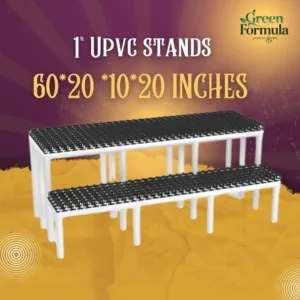 UPVC 2 step stand 3/4 inch 60x20x10x20