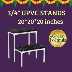 UPVC 2 step stand 3/4 inch 20x20x20
