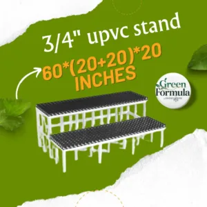 UPVC 2 step stand 3/4 inch 60x(20+20)x20