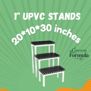 UPVC 3 step stand 1 inch 20x10x30