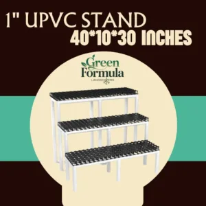 UPVC 3 step stand 1 inch 40x10x30