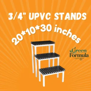 UPVC 3 step stand 3/4 inch 20x10x30
