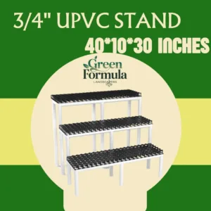 UPVC 3 step stand 3/4 inch 40x10x30