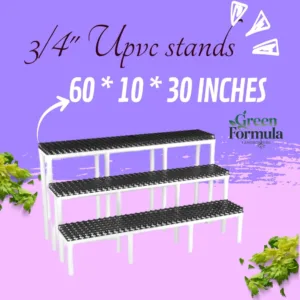 UPVC 3 step stand 3/4 inch 60x10x30